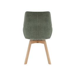 Beckton Dining Chair With 360 Swivel Fabric - Barker & Stonehouse - thumbnail 5