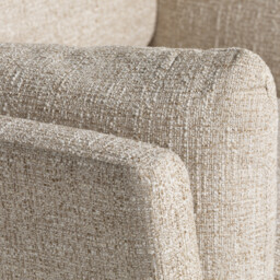 Malmo Armchair, White Fabric - Barker & Stonehouse - thumbnail 5