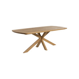 Bergen Dining Table 240x100x77cm, Neutral Wood - 240cm - Barker & Stonehouse - thumbnail 5