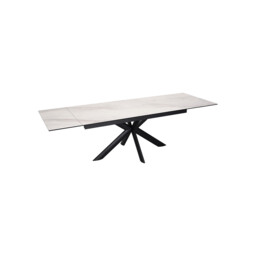 Obrix Extension Table 180/260X90X76Cm, White Ceramic - Barker & Stonehouse - thumbnail 5