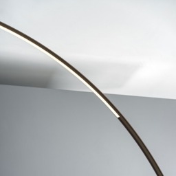 Bontempi Circle Floor Lamp, Round, Grey Metal - Barker & Stonehouse - thumbnail 3