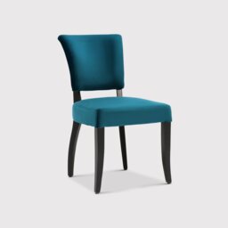 Timothy Oulton Mimi Dining Chair, Teal Velvet - Barker & Stonehouse - thumbnail 2
