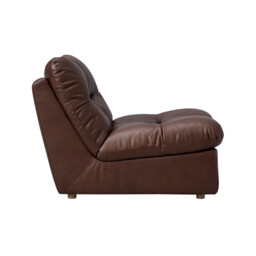 Timothy Oulton Lush Sectional 1 Seater Modular Sofa, Brown Leather - Barker & Stonehouse - thumbnail 6