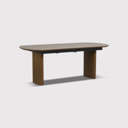 Sumida Extension Dining Table 199/239X90X76, Brown Ceramic - Barker & Stonehouse - thumbnail 1