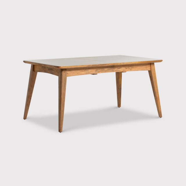 Burlington 160-210cm Faux Stone Dining Table, Grey Wood - Barker & Stonehouse - image 1