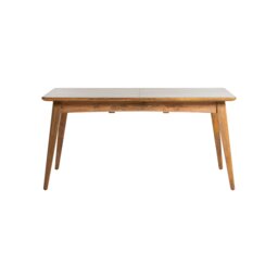 Burlington 160-210cm Faux Stone Dining Table, Grey Wood - Barker & Stonehouse - thumbnail 3