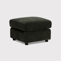 Montgomery Footstool, Green Fabric - Barker & Stonehouse
