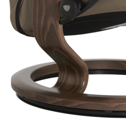 Stressless Consul Large Recliner Chair & Stool, Brown Leather - Barker & Stonehouse - thumbnail 6