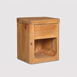 Sylvan Bedside Table 50X45X60Cm, Pine Wood - Barker & Stonehouse - thumbnail 1