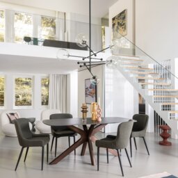 Glass Ball Black Pendant Light - Barker & Stonehouse - thumbnail 3
