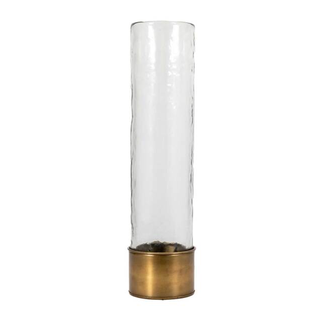 Bronze Vase, Gold Glass - Barker & Stonehouse