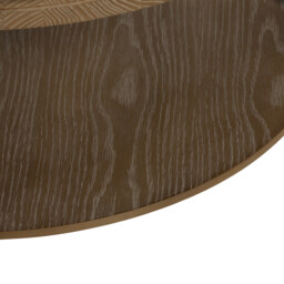 Downton Coffee Table, Round, Orange Wood - Barker & Stonehouse - thumbnail 6