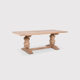 Timothy Oulton Georgian Architectural Dining Table Small, Neutral Wood - Barker & Stonehouse