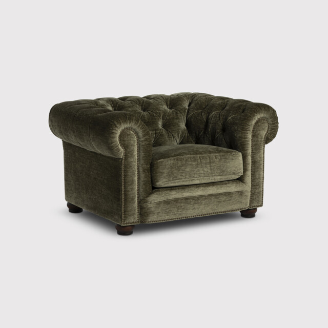 Everett Club Armchair, Green - Barker & Stonehouse - image 1