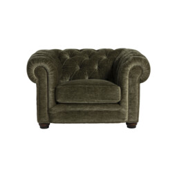 Everett Club Armchair, Green - Barker & Stonehouse - thumbnail 2