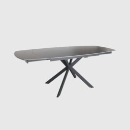 Galini Stone Extending Dining Table Grey - Barker & Stonehouse - thumbnail 1
