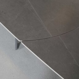 Galini Stone Extending Dining Table Grey - Barker & Stonehouse - thumbnail 4