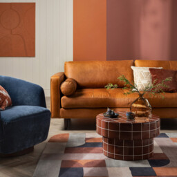 Hemingway Large 2 Seater Sofa, Brown Leather - Barker & Stonehouse - thumbnail 5