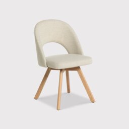 Kerr Dining Chair, Neutral Fabric - Barker & Stonehouse - thumbnail 2