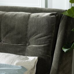 Raul Double Bed Frame, Green Velvet - Barker & Stonehouse - thumbnail 5