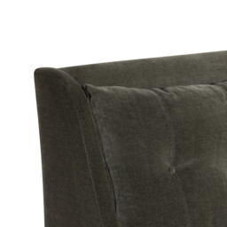 Raul Double Bed Frame, Green Velvet - Barker & Stonehouse - thumbnail 4