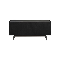 Halcyon Wide Sideboard 170x45x77.5 cm, Black Wood - Barker & Stonehouse - thumbnail 3