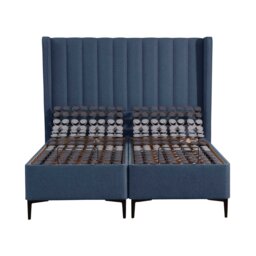 Tempur Suffolk King Slim Disc Adj Divan Bed, Blue Fabric - Barker & Stonehouse - thumbnail 3