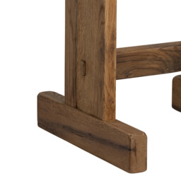 Caledon Bar Bar Stool - Leather L05 41x40x77cm, Brown Oak - Barker & Stonehouse - thumbnail 5