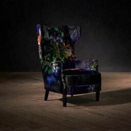 Timothy Oulton Manor Armchair, Black Fabric - Barker & Stonehouse - thumbnail 2