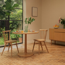 Ercol Siena Breakfast Table, Round, Neutral Oak - Barker & Stonehouse - thumbnail 2