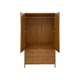 Ercol Salina 2 Door Wardrobe, Neutral Wood - Barker & Stonehouse - thumbnail 4
