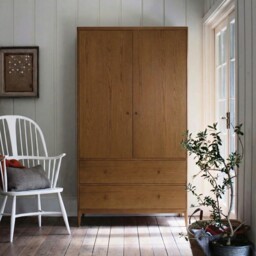 Ercol Salina 2 Door Wardrobe, Neutral Wood - Barker & Stonehouse - thumbnail 2