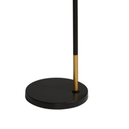 Black & Gold Orb Floor Lamp Metal - Barker & Stonehouse - thumbnail 4