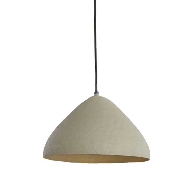 Grey Ceramic Dome Pendant Light - Barker & Stonehouse