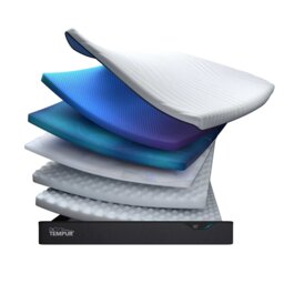 Tempur Pro Cq Soft - 90X190X23, Grey - Single - Barker & Stonehouse - thumbnail 4