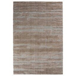 Bronze Etch Rug 160x230cm, Square, Brown Polyester - Barker & Stonehouse