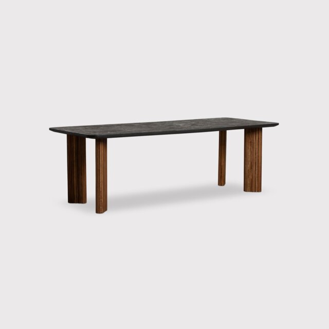 Old Java Trinidad Rectangular Dining Table, Teak Wood - Barker & Stonehouse - image 1