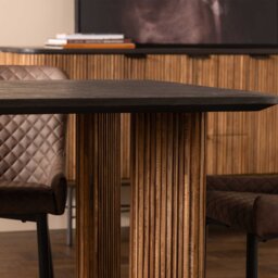 Old Java Trinidad Rectangular Dining Table, Teak Wood - Barker & Stonehouse - thumbnail 3