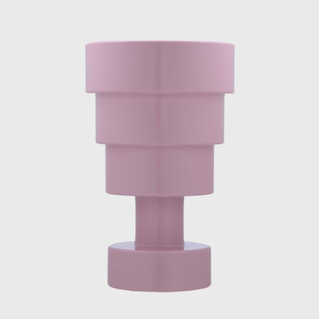 Kartell Calice Vase 30x30x48 Pink Plastic - Barker & Stonehouse - image 1