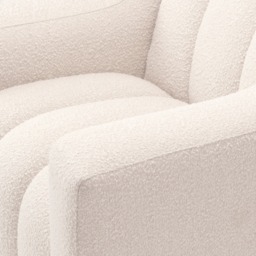 Eichholtz Kelly Armchair, White Fabric - Barker & Stonehouse - thumbnail 4