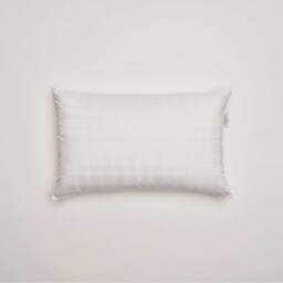 Vispring English Duck Down Pillow 75X50, White Fabric - Barker & Stonehouse