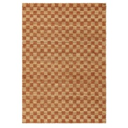 Avara Rust 120x170cm Rug, Square, Orange - Barker & Stonehouse