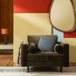 Hemingway Armchair, Green Velvet - Barker & Stonehouse - thumbnail 2