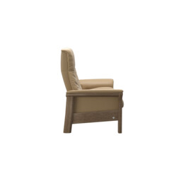Stressless Buckingham 2 Seater Recliner Sofa, Neutral Leather - Barker & Stonehouse - thumbnail 3