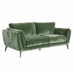 Boone 3 Seater Sofa, Green Velvet - Barker & Stonehouse - thumbnail 2