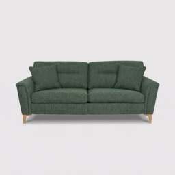 Ercol Sandford Large Sofa, Green Fabric - Barker & Stonehouse - thumbnail 1