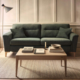 Ercol Sandford Large Sofa, Green Fabric - Barker & Stonehouse - thumbnail 2