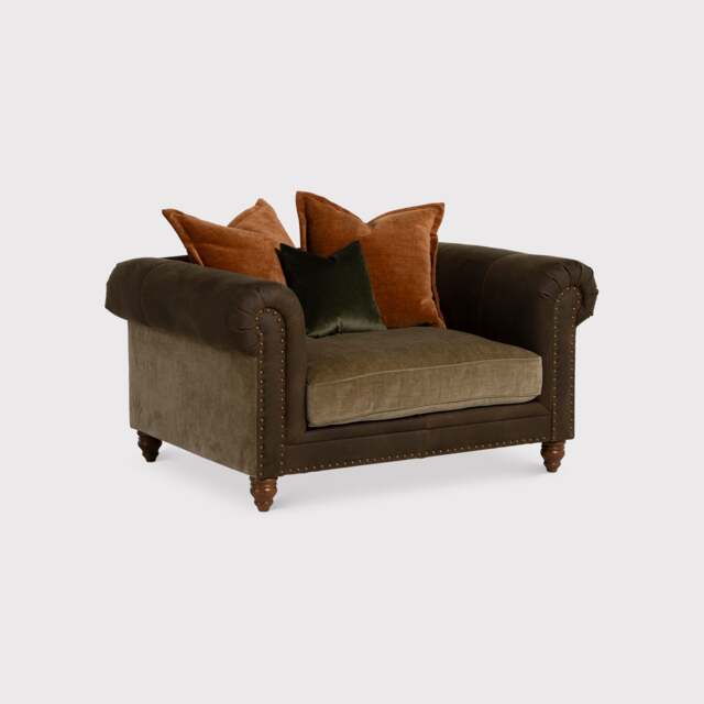 Pomeroy Snuggler, Brown Fabric - Barker & Stonehouse - image 1