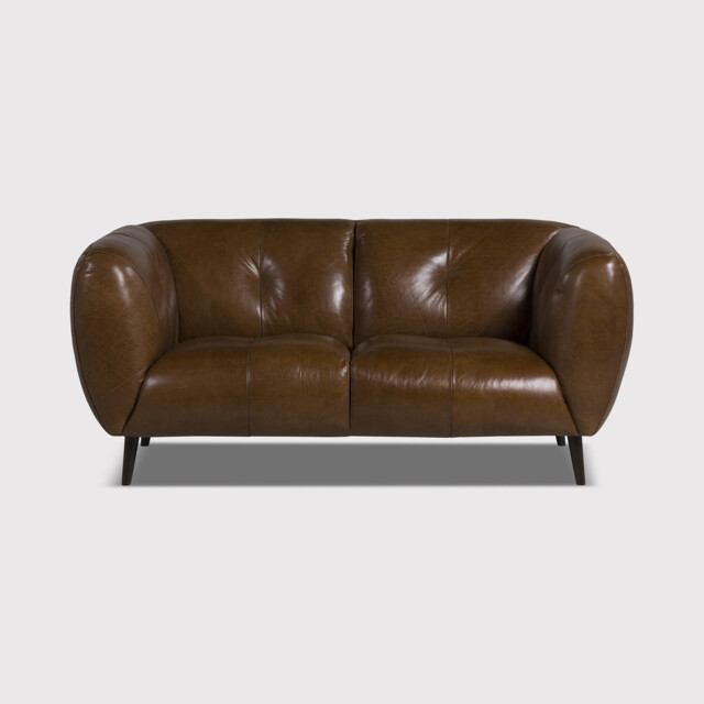 Chicago 2 Seater Sofa, Brown Leather - Barker & Stonehouse - image 1