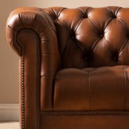 Ullswater Leather Club Armchair, Brown - Barker & Stonehouse - thumbnail 2